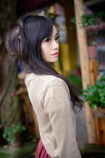 美丽邻家女孩生活照